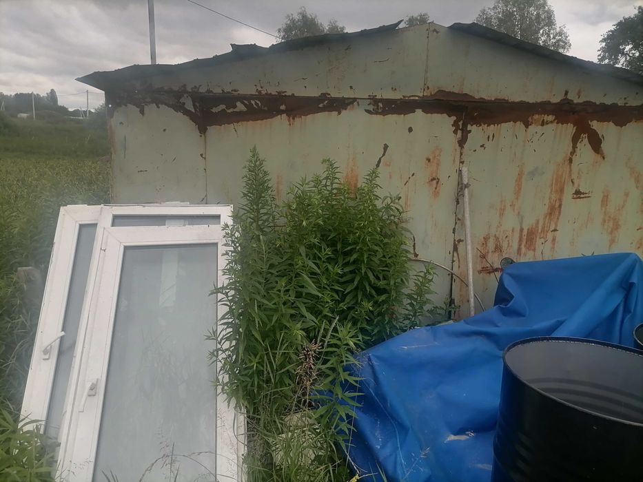 Продам розбірний гараж з листової сталі