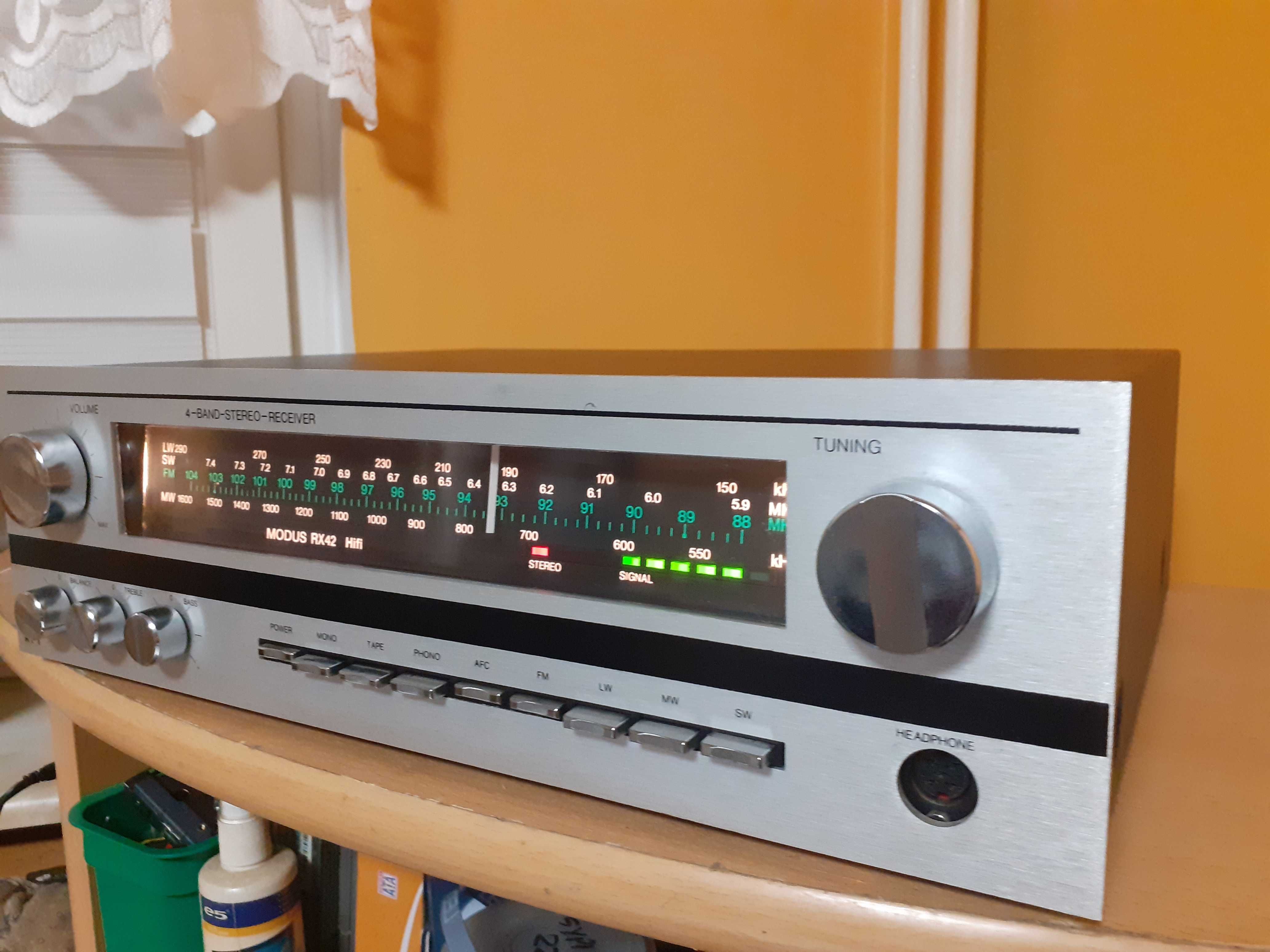 Amplituner MODUS RX-42 HIFI - RFT Vintage lata 80-te