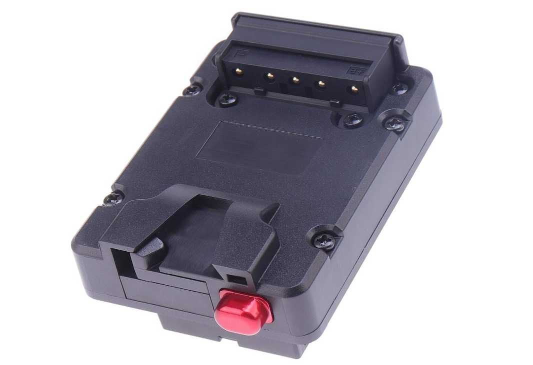 Hersmay V-Lock D-tap płyta baterii adapter P-F NP-F550 NP-F570 NP-F750