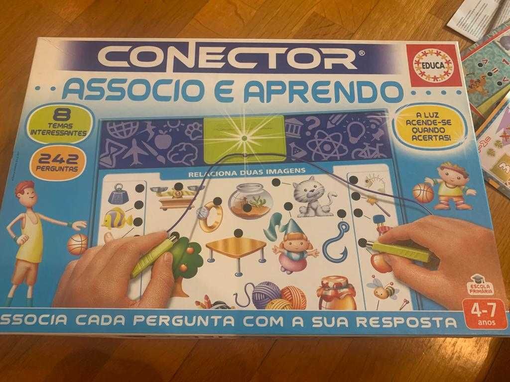 2 Jogos conetor lógica e associo e aprendo