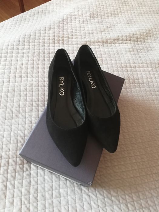 Czarne baleriny Ryłko 36,5