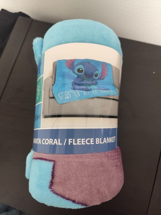 Manta criança Stitch