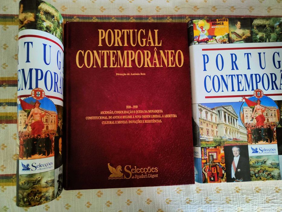 livros Portugal Contemporâneo (1, 2, 3 - colecção completa)