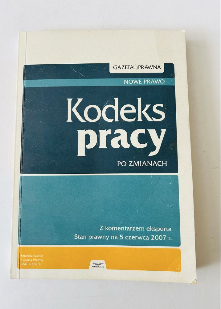 Kodeks pracy po zmianach 2007 Gazeta prawna