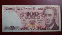 100 злотых 1978 года