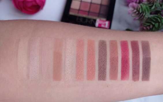 Палетка тіней Eveline burn all in one