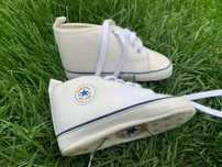 Buciki converse niechodki białe