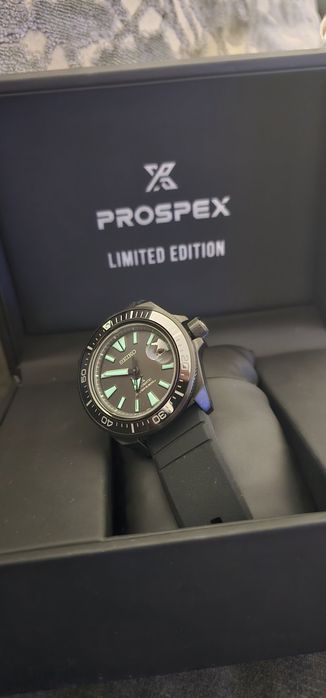 Seiko Prospex Black Samurai Ltd edition