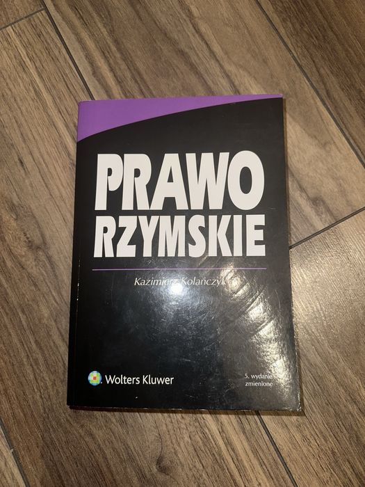 Prawo rzymskie- Kazimierz Kolańczyk