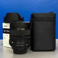 Sigma ART 24-70mm f/2.8 DG OS HSM (Nikon) - NOVA - 5 ANOS DE GARANTIA