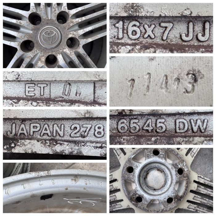Литые диски r16 5x114.3 ET-40 Toyota/Mazda/Renault/Hyundai/KIA/Nissan