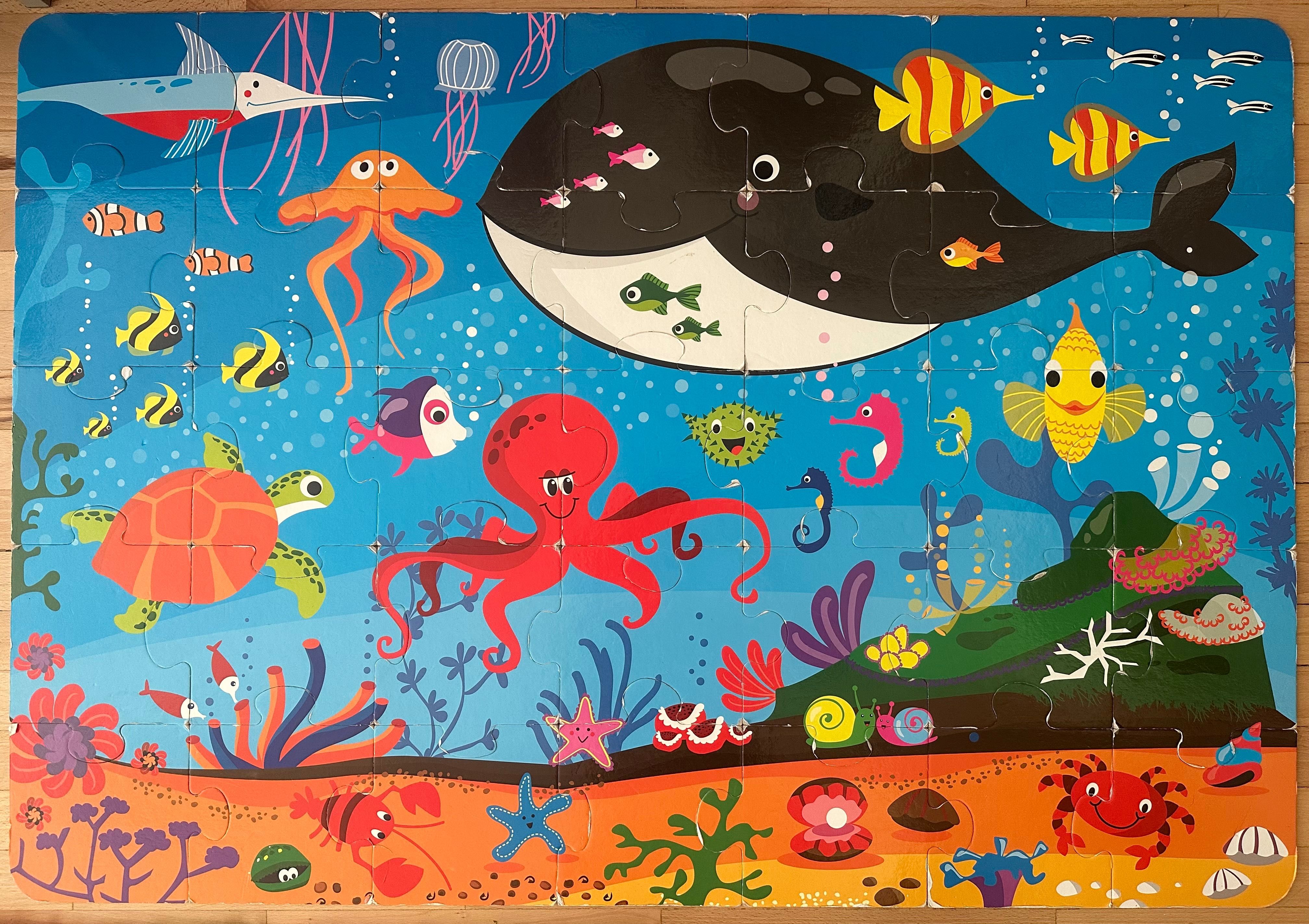 Puzzle dla dziecka  2+