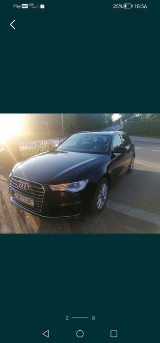 Audi A6 2015r lift 2.0 tdi ultra s-tronic czarna zamiana na suv