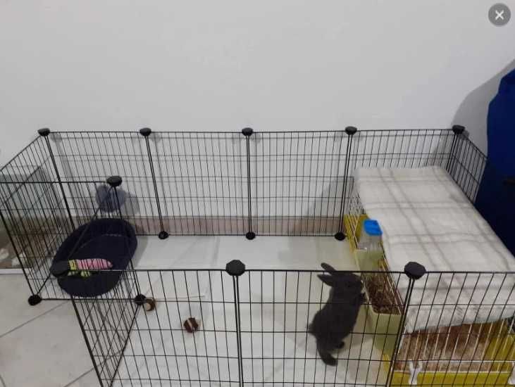 Zagroda wybieg kojec ogrodzenie dla zwierząt domowych 12 el. NOWA