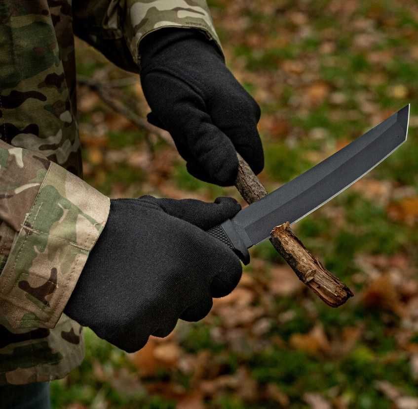 Nóż taktyczny Bojowy wojskowy RECON Tanto + krzesiwo+ latarka KATANA