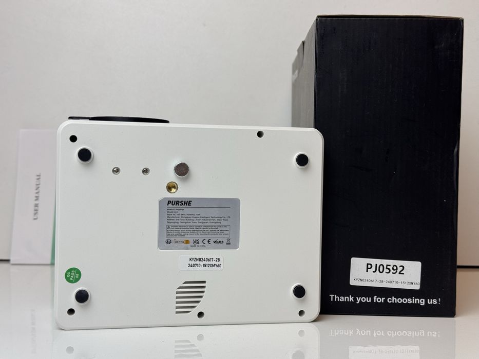 Новий Портативний Міні Bluetooth Проектор PURSHE 1080Р