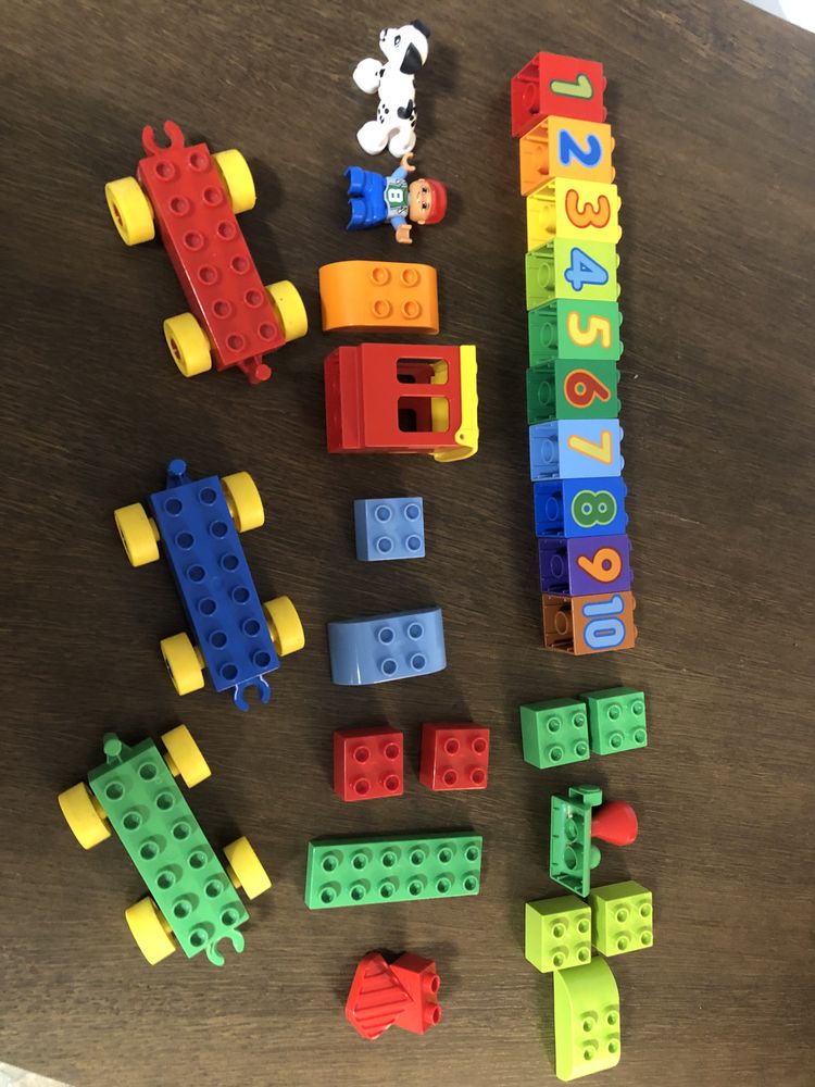 Lego duplo 10558 pociąg z cyferkami