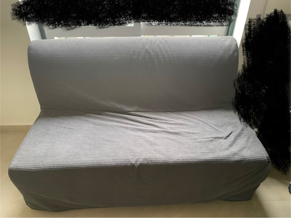 Sofá cama Ikea 200x140 como novo