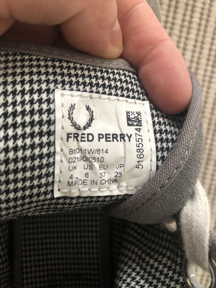 Sapatilhas Fred Perry originais