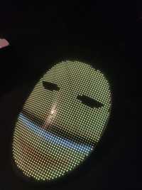 Maska LED RGB hologram twarzy wyświetlacz