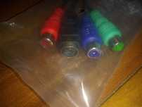 Kabel s-video/1xS-VHS/S-Video, 3xRCA