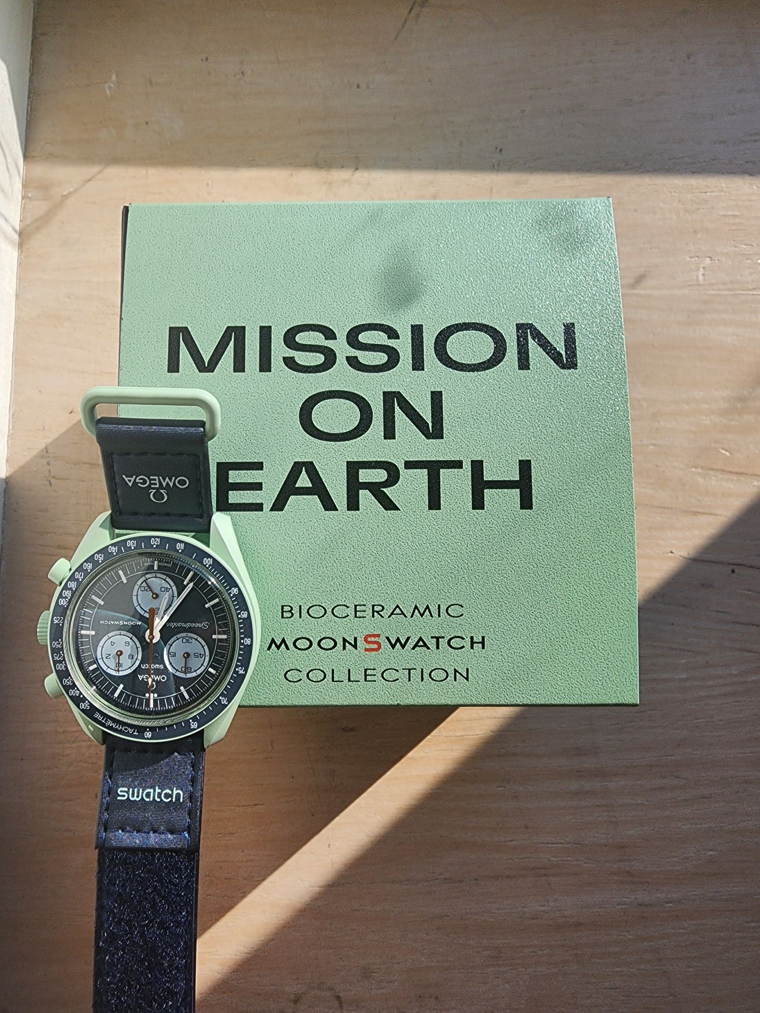 Часи Omega&Swatch mission on earth