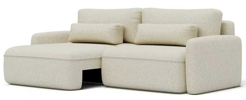 Kanapa Tina 3w1 – sofa, narożnik i łóżko w jednym! Pojemnik na pościel