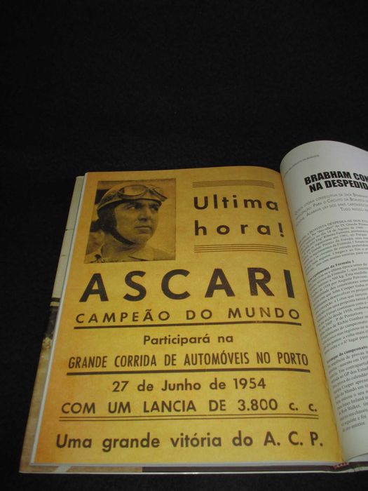 Livro Circuito da Boavista Velocidade na Invicta José Barros Rodrigues