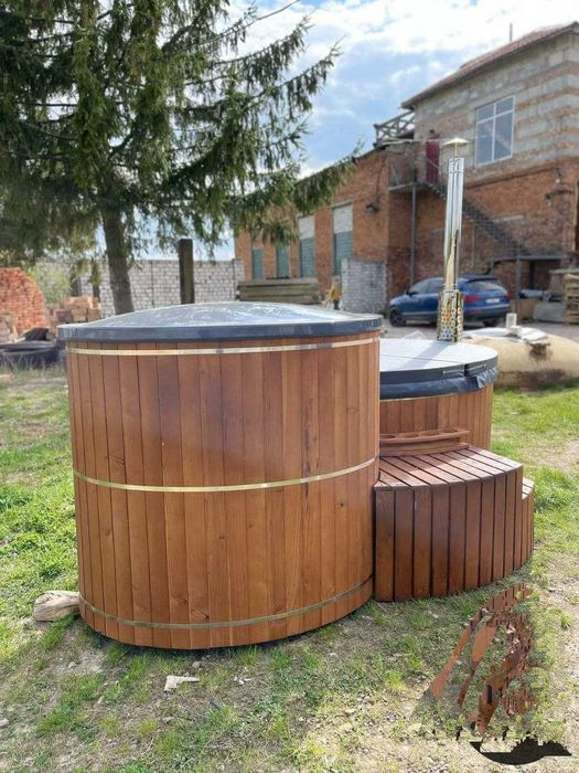 Чан на дрова Спа купіль мобільна Спа комплекс Баня Сауна