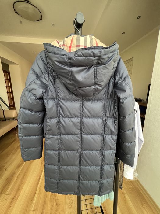 Пуховик пальто Burberry, оригинал!!! На S размер. Указан 14 лет. Новый