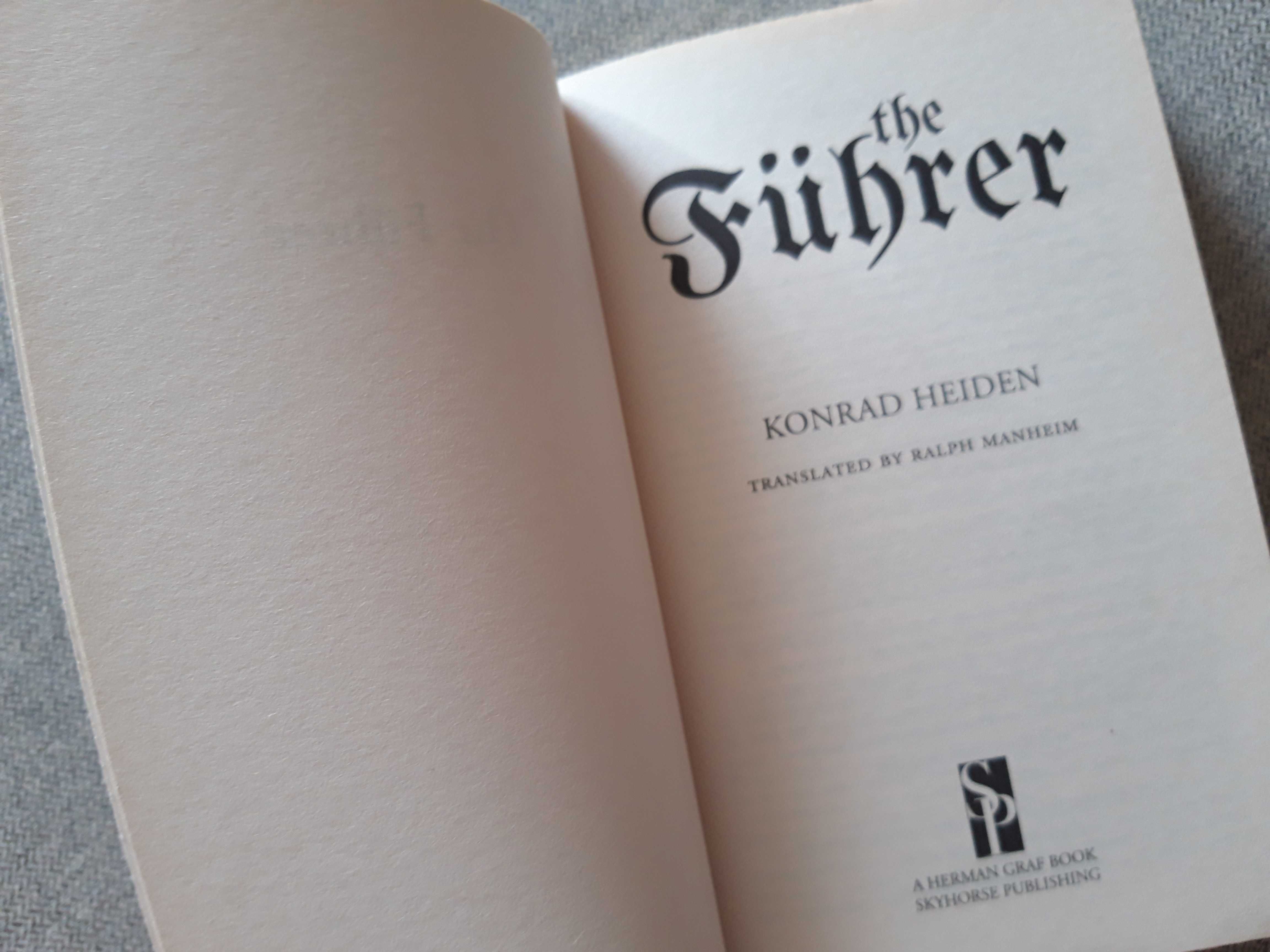Livro "The Fuhrer" de Konrad Heiden
