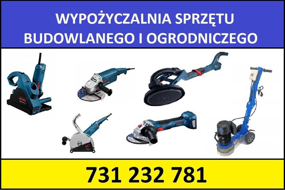 Wynajmę Bruzdownice Bosch GNF 20, GNF35, GNF 65A