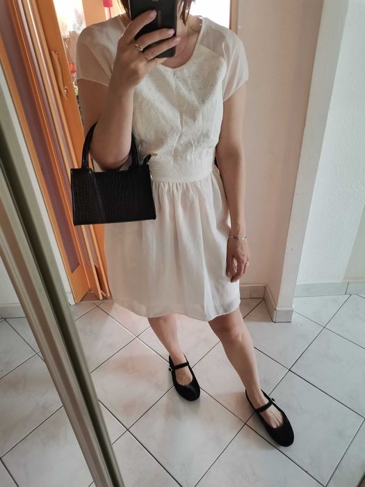 Sukienka boho H&M M/38 nowa krótka letnia zwiewna