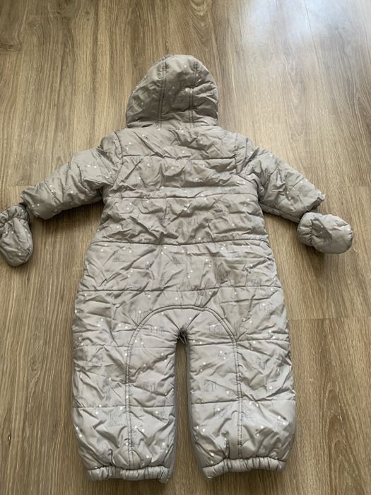 Теплий зимовий комбінезон  Mothercare 6-9,68-74, 74-80 9-12 місяців