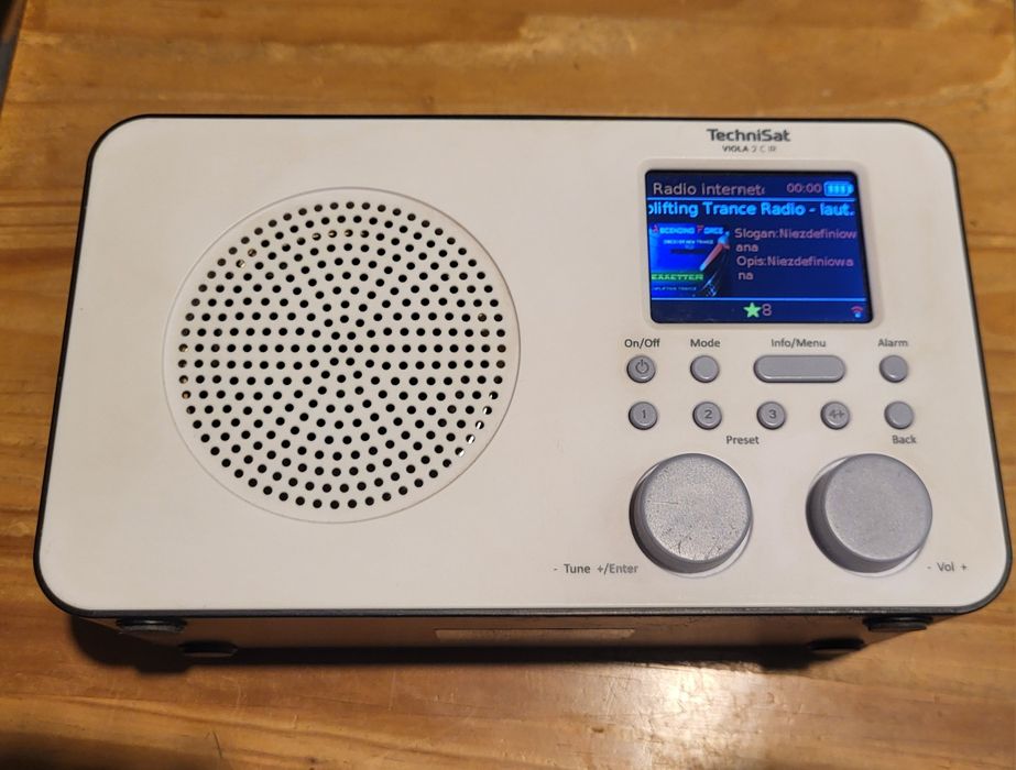 Radio Internetowe TechniSat Viola 2C IR Dab+ oraz FM