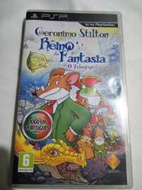 Jogo PSP Geronimo Stilton no Reino da Fantasia