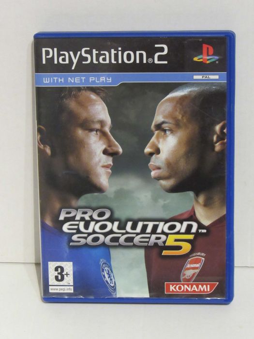 Jogo Playstation 2 PS2 Pro Evolution Soccer 5 PES 5 completo