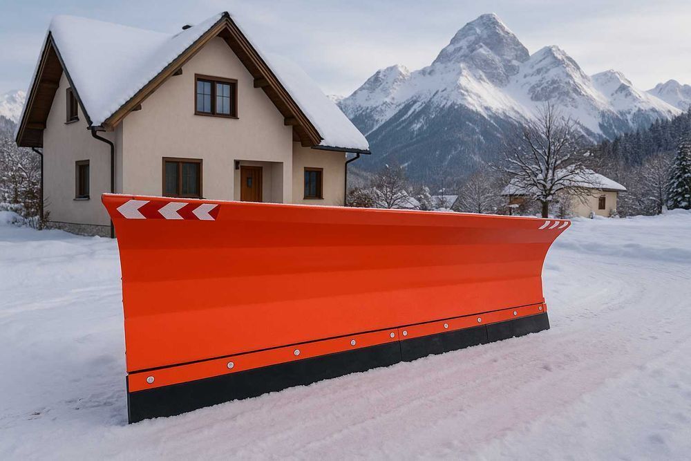 Nowy Pług Do Śniegu 1,5m-3m TUZ Euro Hydraulika Dostawa