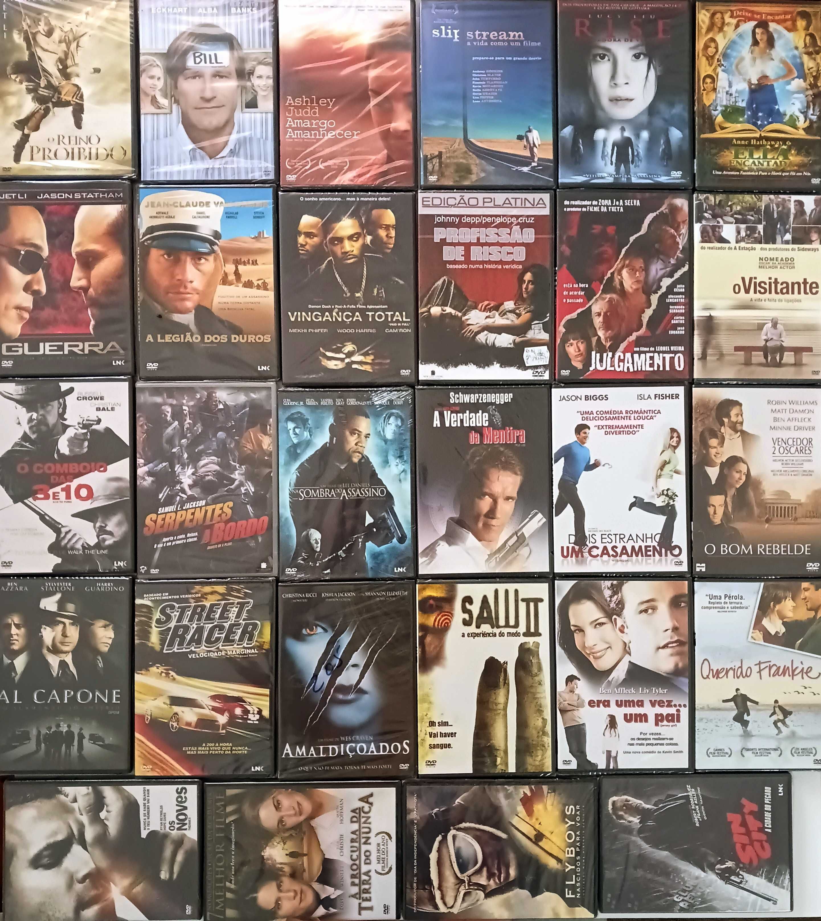 Filmes DVD, Novos e Selados