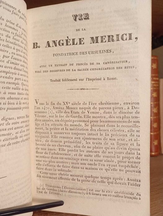 Stara Książka 1831 Modlitewnik do Użytku Urszulanek - Łacina