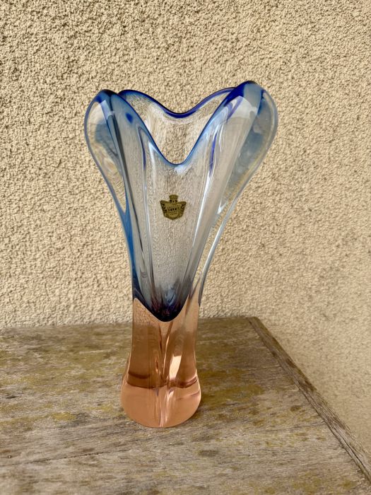 Ваза богемия винтаж