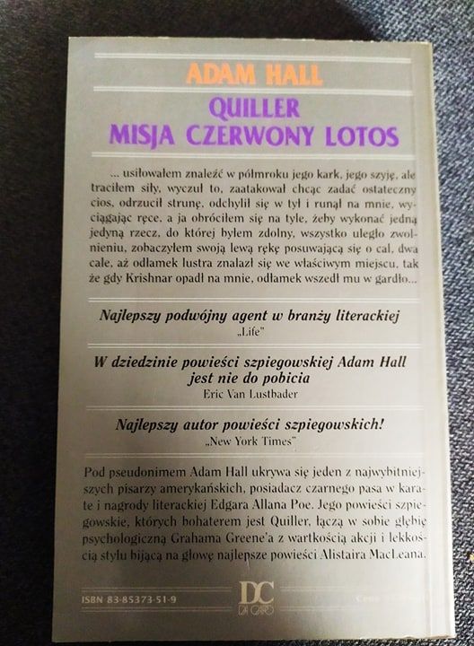 Adam Hall - Misja czerwony lotos