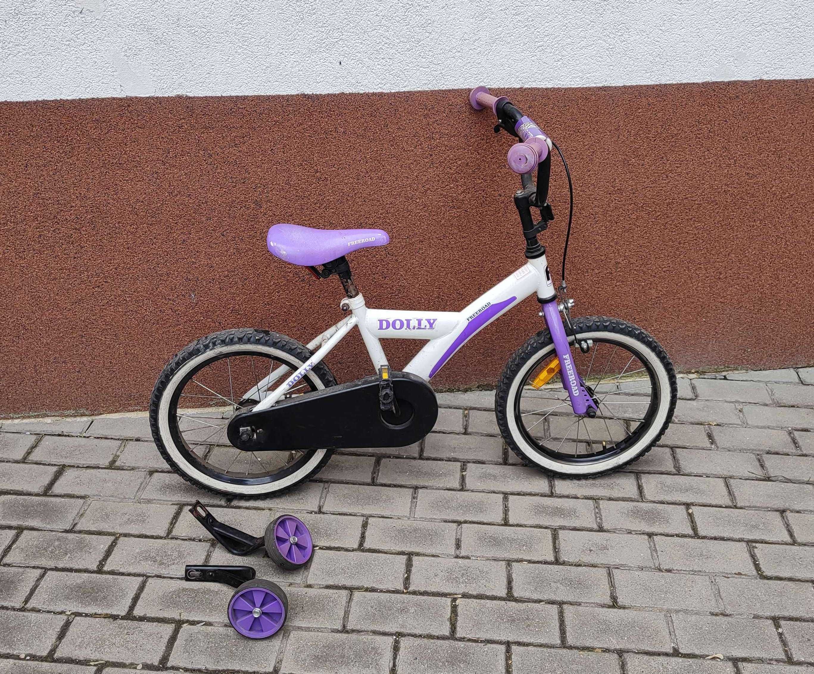 Rower dziecięcy 16''  rowerek DOLLY Freeroad