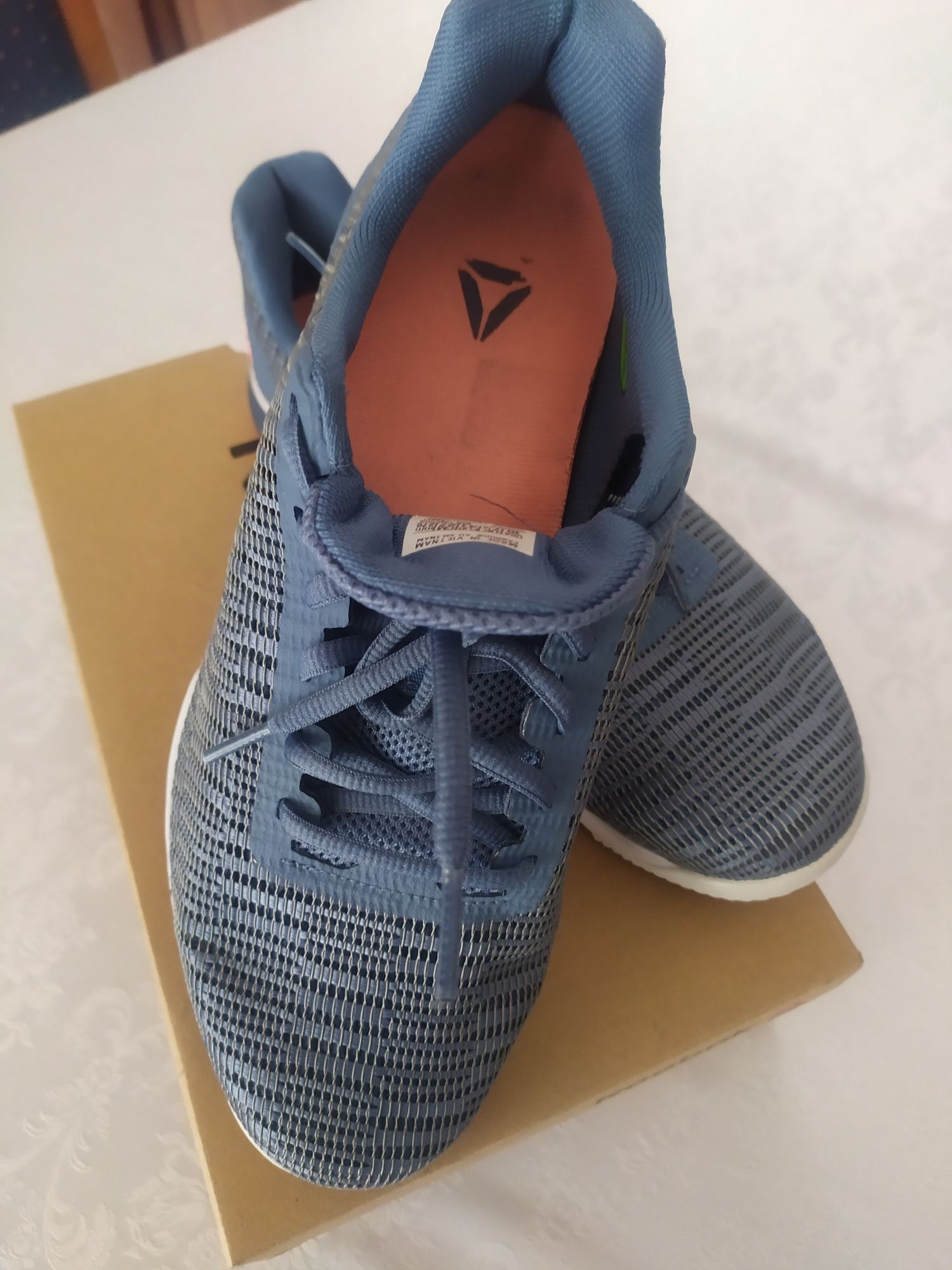 Reebok - niebieskie damskie buty sportowe rozmiar 41