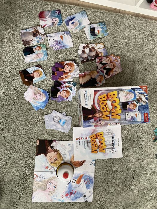 Gra Boom Boom Kraina Lodu Frozen 6+