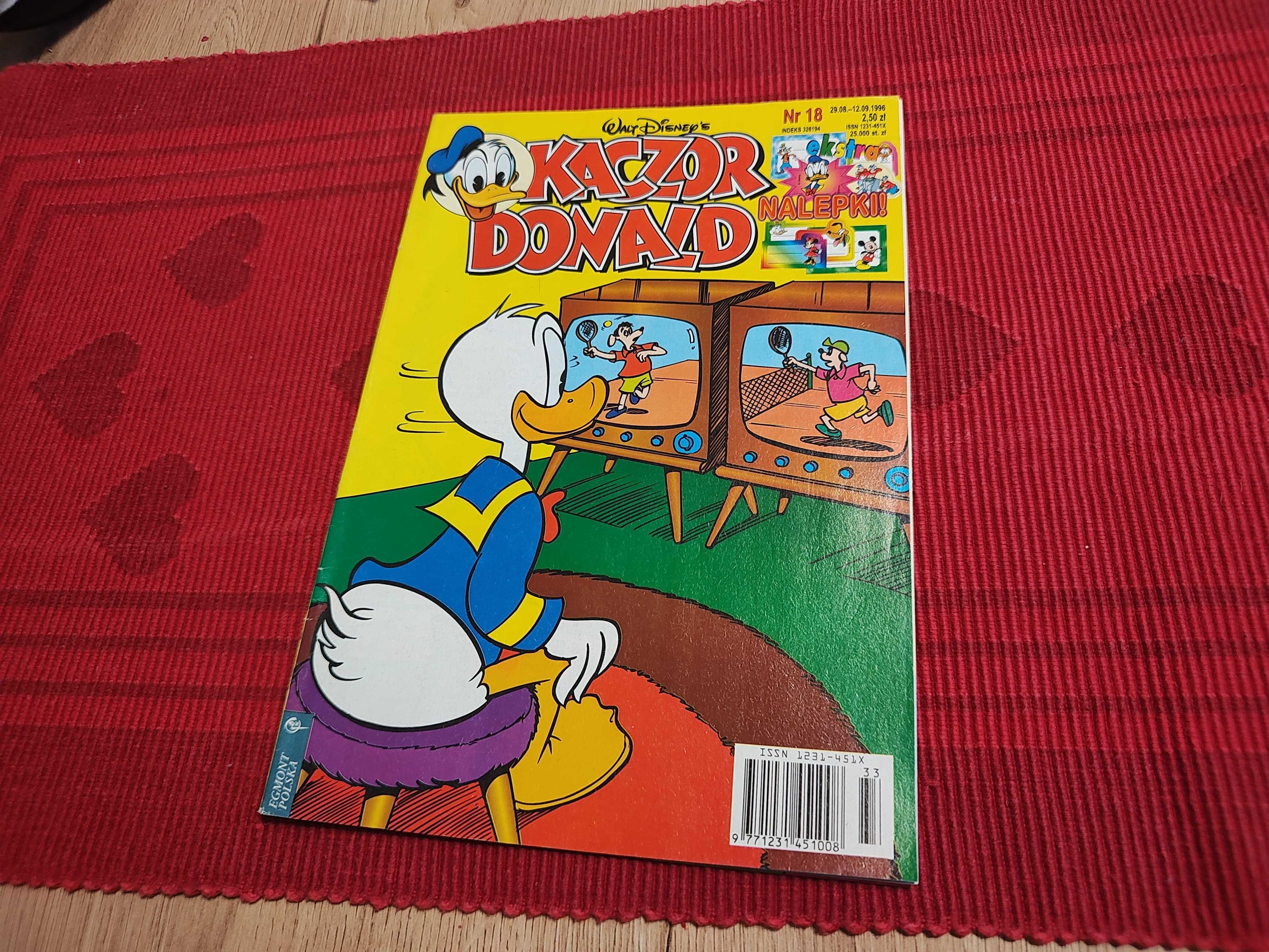 Kaczor Donald nr 18/1996 z dodatkiem