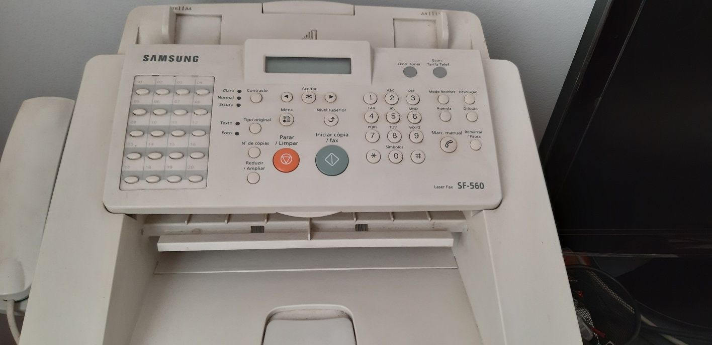Vendo fax telefone fotocopiadora em excelente estado conservação