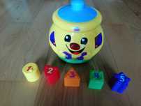 Zabawka sorter garnuszek klocuszek Fisher Price
