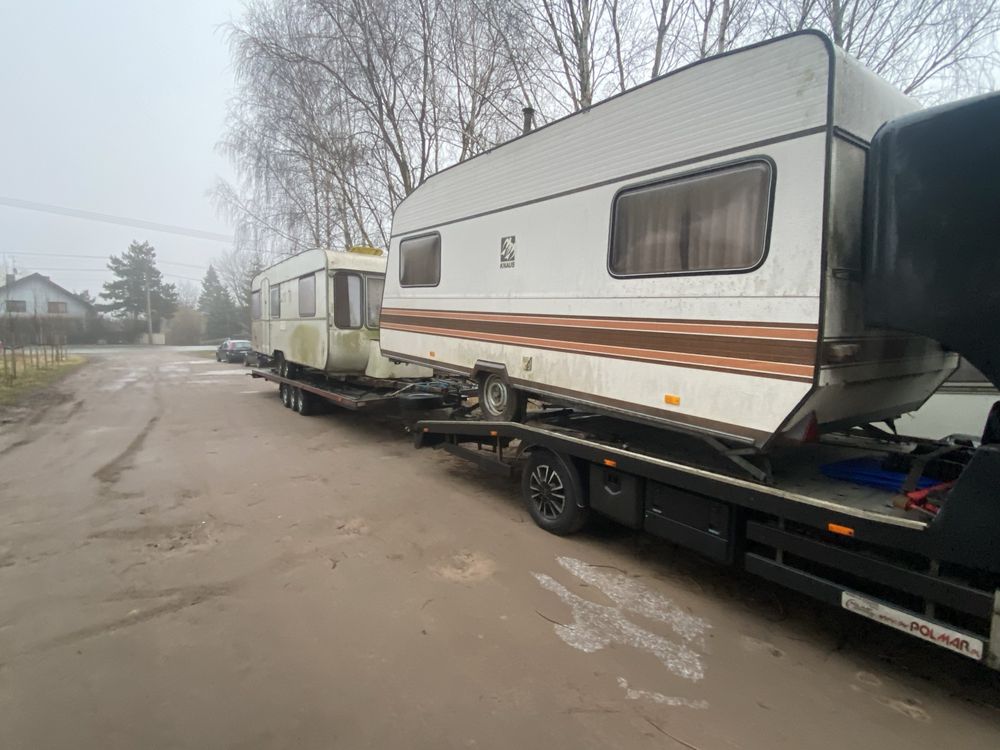 Skup Przyczep Kempingowych Domków Holenderskich Kamperów Barakowozów