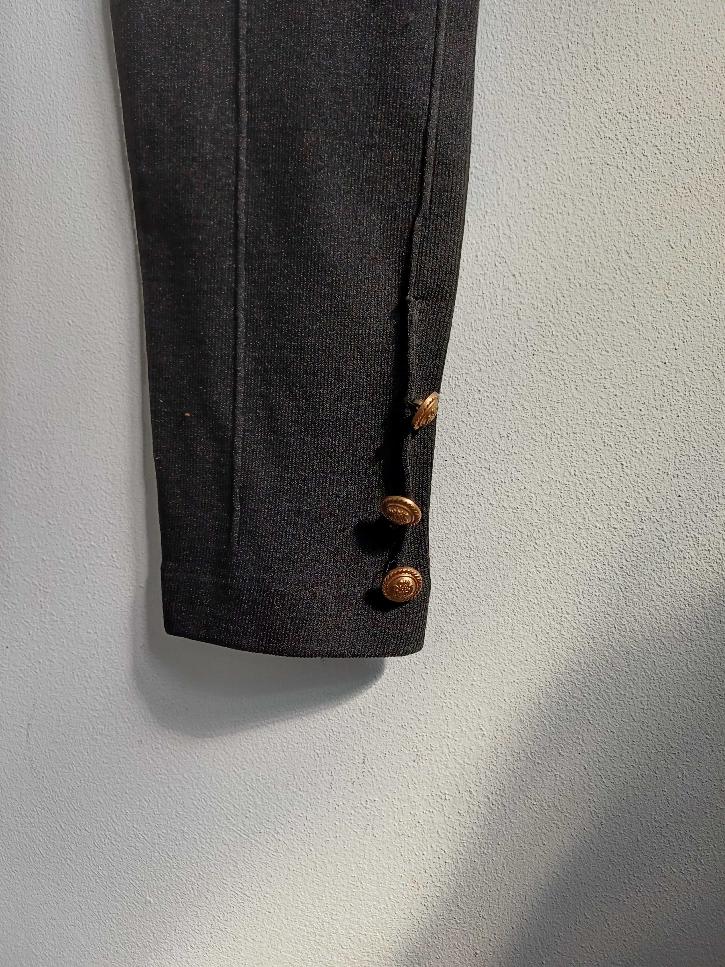 Legginsy damskie czarne r. M